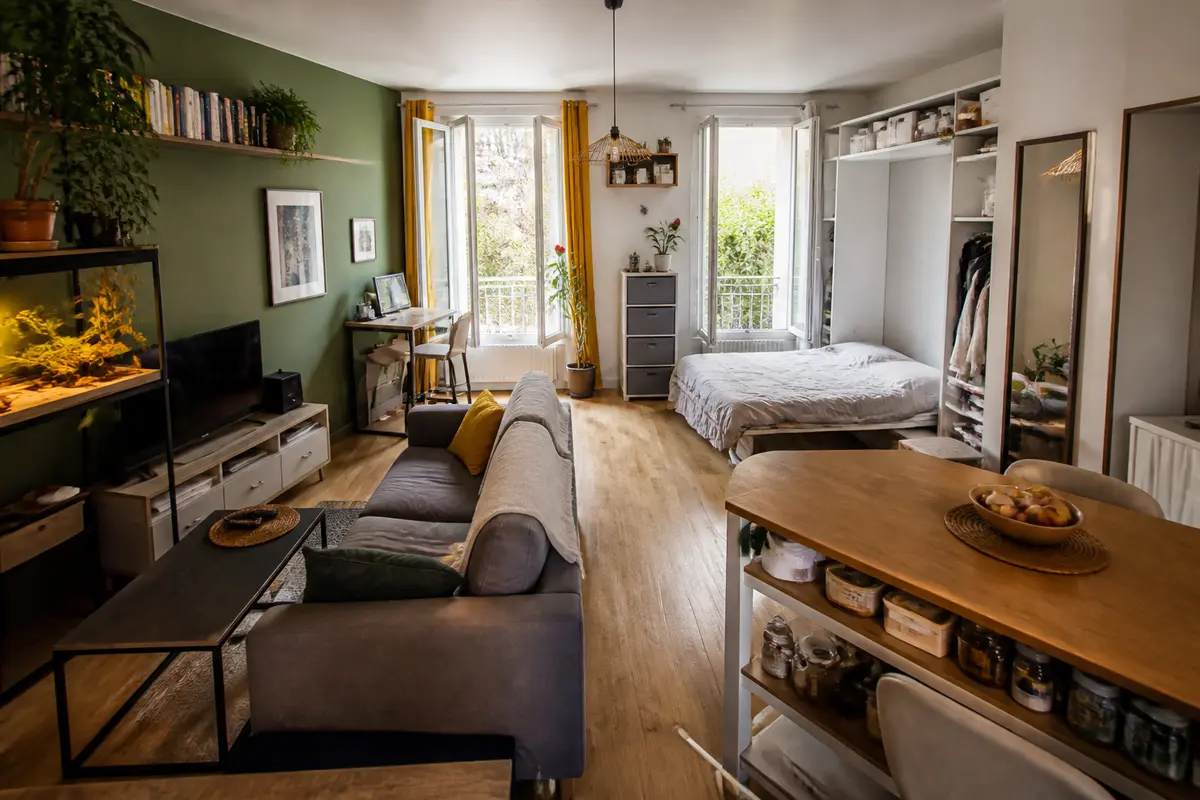 Aménagement studio 20m2 : 7 idées pratiques pour optimiser votre espace !