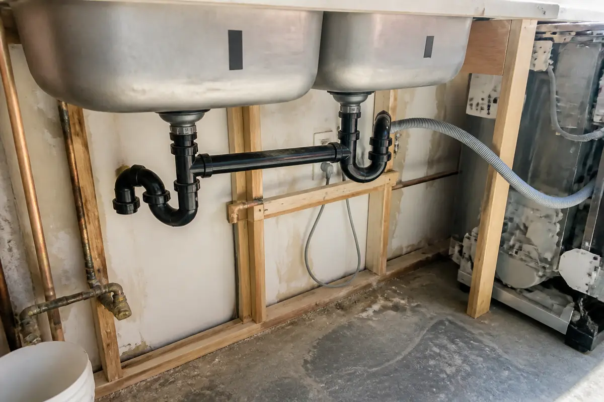 Évacuation lave-vaisselle et évier : Savoir bien bricoler !
