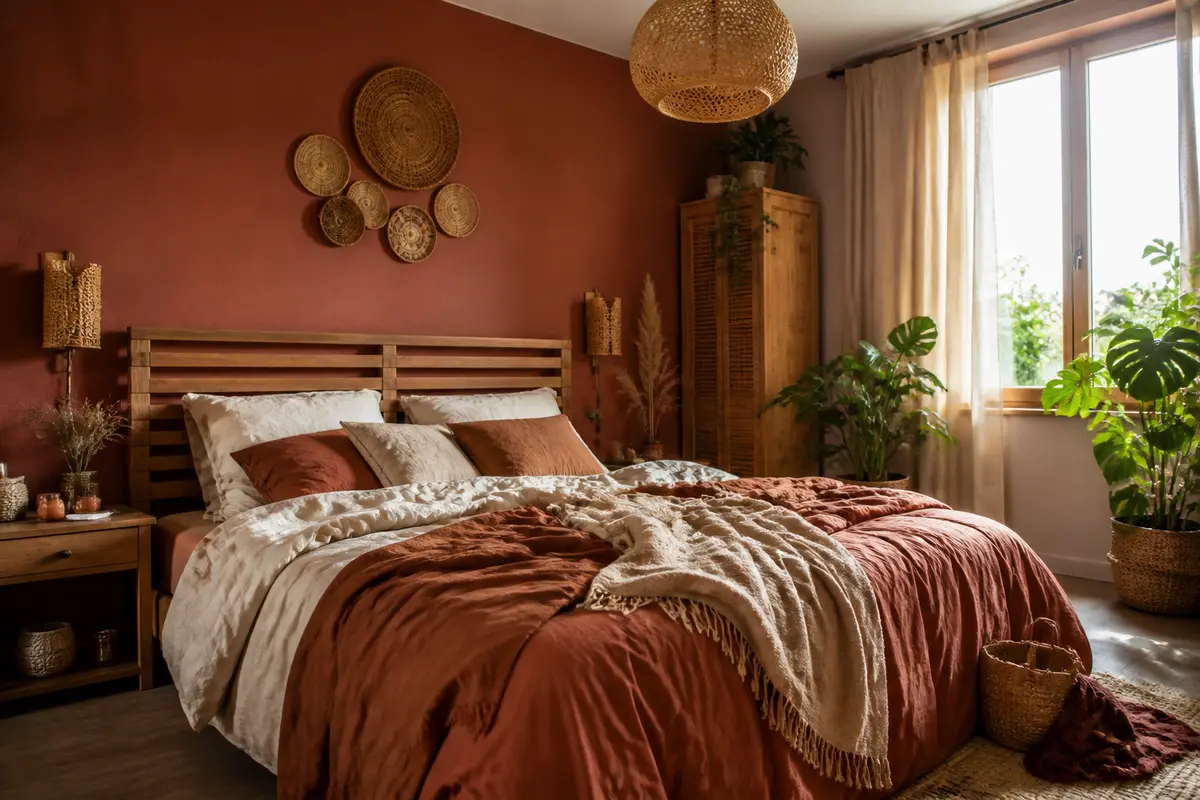 Chambre terracotta : 15 inspirations déco pour un cocon !
